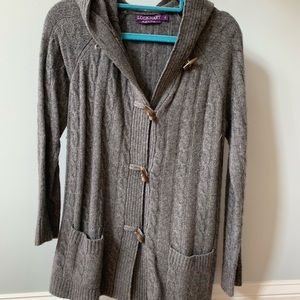 Grey Button Up Cardigan